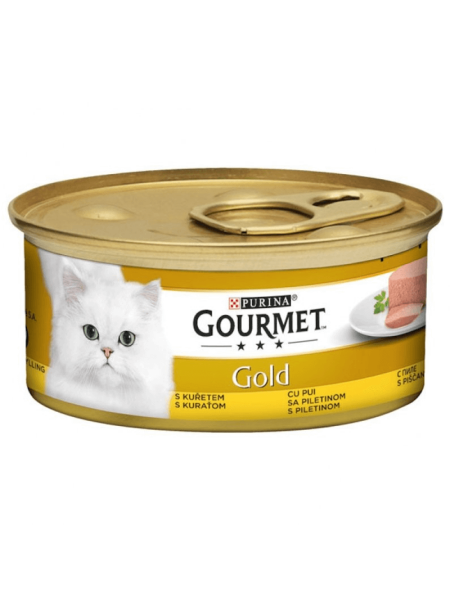 Gourmet Gold Mousse cu Pui 85g