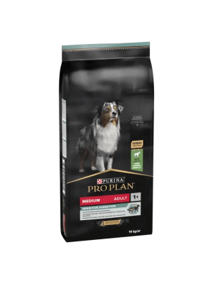 Pro Plan Adult Medium Sensitive Digestion 14kg, Miel - hrana uscata caini