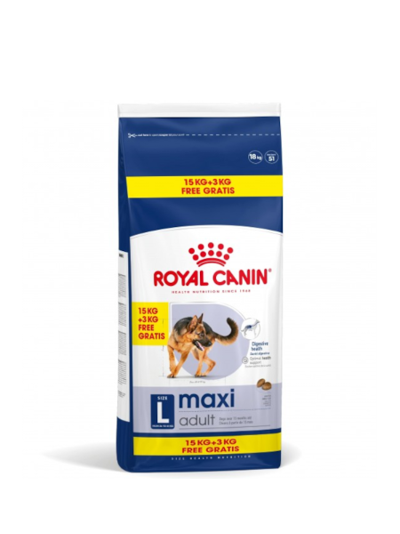 Royal Canin Maxi Adult 15+3KG - hrana uscata caini