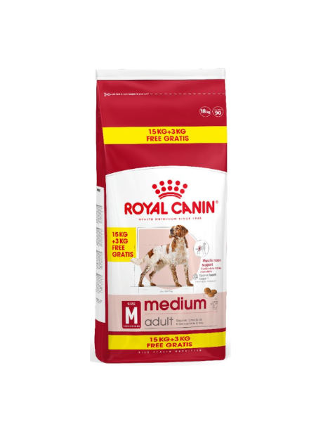Royal Canin Medium Adult 15+3KG