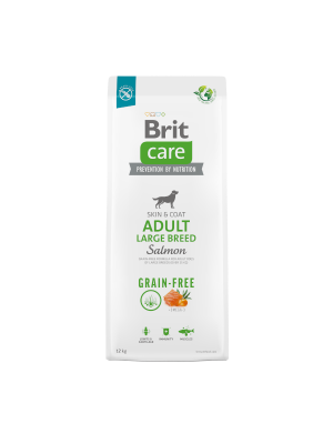 Brit Care Grain Free Adult Large Somon Cartofi 12KG
