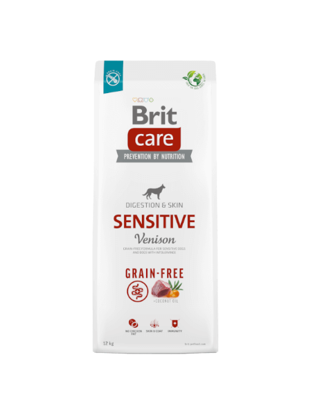 Brit Care Grain Free Sensitive Venison 12KG
