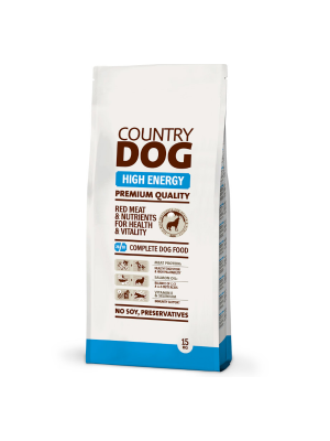 Country Dog High Energy 15KG, Pui - hrană uscată câini