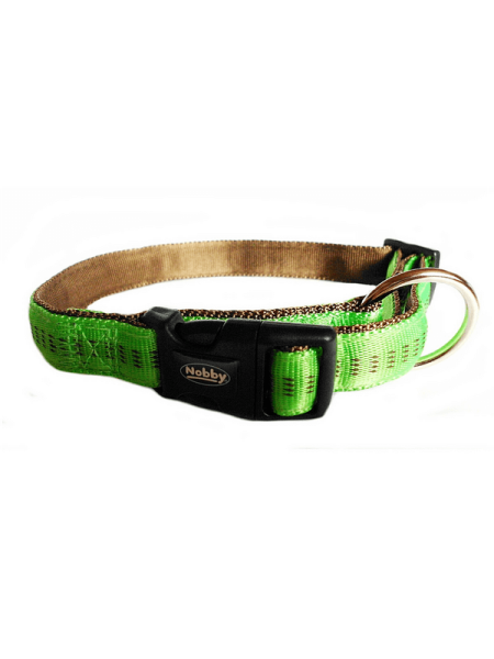 Zgarda "Soft Grip" verde S
