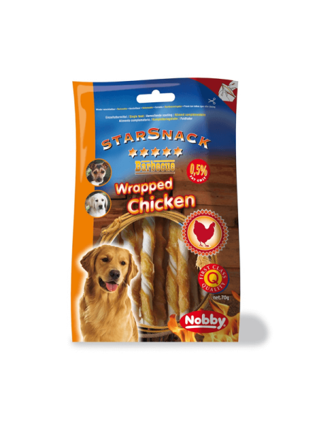Starsnack Wrapped Chicken 70g