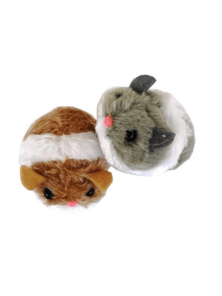 Jucarie soricel cu sfoara 6.5cm